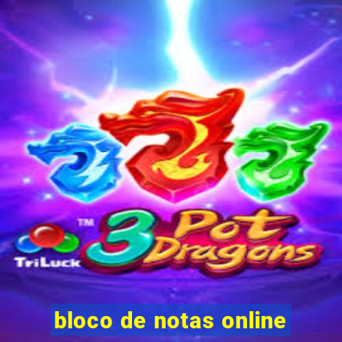 bloco de notas online